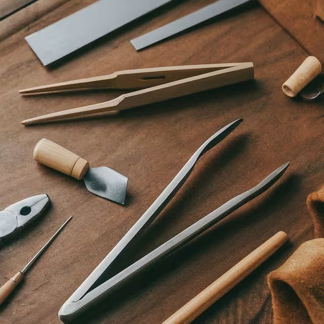 Essential Tools and Materials for Crafting Tongs I
